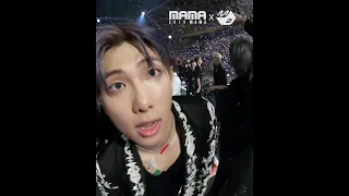 [2018MAMA x M2] 방탄소년단 (BTS) Ending Finale Self Camera in JAPAN #RM #NAMJOON #BTS #방탄소년단