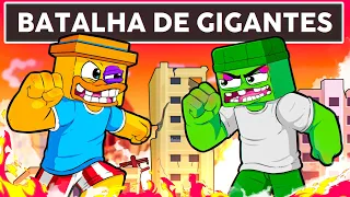 DUELO DE GIGANTES NO MINECRAFT!!!