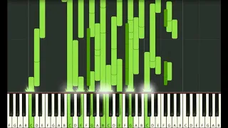 (36) Kabhi Jo Badal Barse Full Pro Version Piano Midi Song | FLIX MIDI