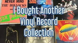 I Buy a Vinyl Record Collection.  Some Heavy Metal, Classic Rock, Punk Rock even some Hip Hop #vinyl
