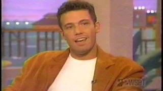 Ben Affleck 1998 Interview Age 25 Talks Good Will Hunting