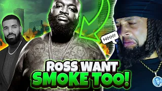 ROSS ON DRAKE HEAD!! Rick Ross - Champagne Moments (Drake Diss) REACTION!