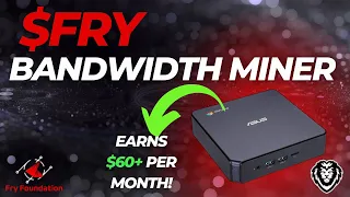 FRY Bandwidth Miner Review - Earning $60+ Per Month! | Passive Income 2024 | IOT