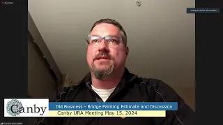 Canby City Council Work Session Regular Meeting and URA Meeting for May 15, 2024