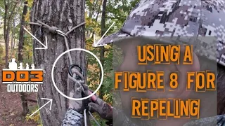 Repeling With A Figure 8! Safe, Simple, And Inexpensive!