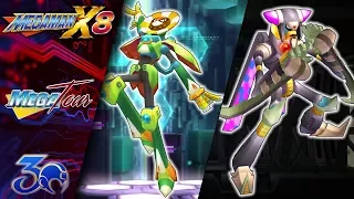 Megaman X8 PS2: Intro, Optic Sunflower & Dark Mantis Stages | MegaTour P17 - Wide 1080P [60FPS]