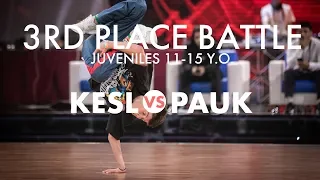 Kesl vs Pauk | 3rd Place Battle ROBC 2019 Juveniles 11-15 Years Old