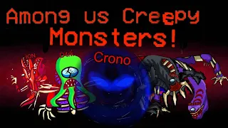 among us top 10 creepy monsters! (remeke from @NjordrYT 's video!)