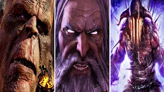 God of War 3 Remastered - All Bosses / Boss Fights + Ending (1080p 60FPS)