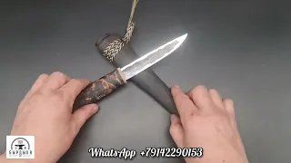 Якутский нож от БЫРДЫКА.  Yakut knife from byrdyk