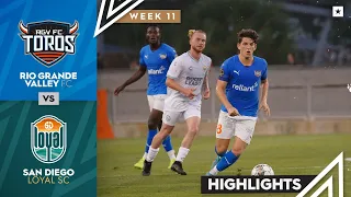 Rio Grande Valley FC vs. San Diego Loyal SC - Game Highlights | 05-21-2022