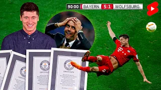 El día que LEWANDOWSKI rompió 4 RECORDS GUINNESS #Shorts