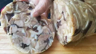 Cách làm Giò Thủ Mới Lạ dai giòn ngọt thịt không bị khô cho ngày Tết 2019
