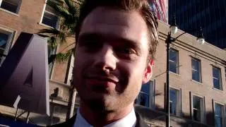 Sebastian Stan at the "Captain America" premiere