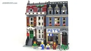 LEGO Pet Shop 10218 modular building Review!