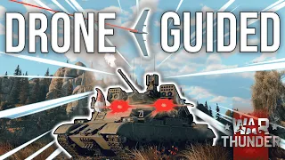 Indirect "drone guided" missile artillery using QN506 - War Thunder