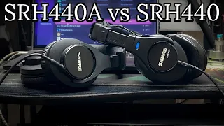 Shure SRH440A $100 vs SRH440 $75 … Headphone Review