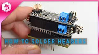 How To Solder Headers: A Beginner Tutorial #adafruit