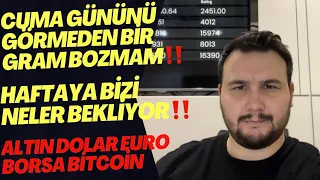 Altın Ve Dolar Haftaya Bizi Neler Bekliyor‼️Altın Yorumları.Borsa Yorumları.Gümüş Yorumları.Bitcoin