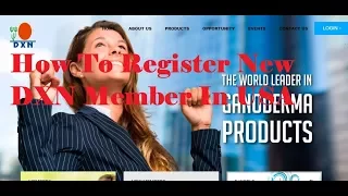 How To Register New DXN Member In USA New System