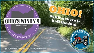 Solo Motorcycle Trip to Ohio's Windy Nine | Part 1, Boston to Athens