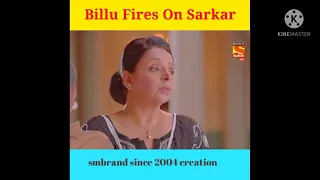 billu fires on Sarkar 😂😂billu rocks everyone shock 😂 madam sir entertainment 😂😂😂