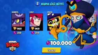 Brawl Stars - KUPA LİGİ BİTTİ! SEZON SONU GİDEN KUPALAR! (+700)