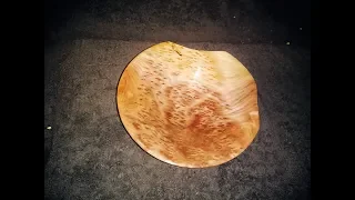 Another Redwood Burl Bowl from the scrap pile