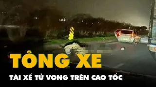 Chạy xe máy ngược chiều trên cao tốc, nam tài xế bị tông tử vong