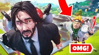 ESCAPE with JETPACKS?! (Fortnite Death Run)