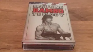 Unboxing Rambo Trilogy DVD special Edition
