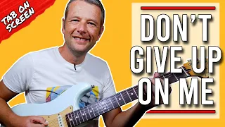 Don't Give Up On Me Guitar Lesson | Solomon Burke