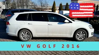 VW Golf 1.8 TSI 2016 из США. Сколько стоит уже в Украине. Обзор, цена, сравнение. Что по чем.