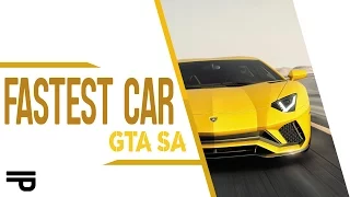 GTA San Andreas super cars-обзор самой быстрой машины и самой не убиваемой машины!