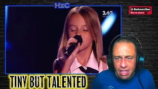 Daneliya Tulyeshova 'Stone Cold' – Blind Audition – Voice.Kids – season 4 [ENG sub] REACTION!