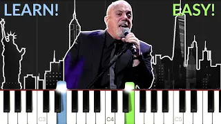 New York State Of Mind - Billy Joel | EASY Piano Tutorial