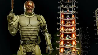Champion Klassic Tower Tough on Crime Robocop | Mortal Kombat 11 - No Commentary