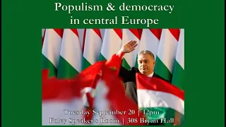 Populism & democracy in central Europe