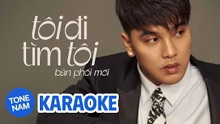 TÔI ĐI TÌM TÔI (KARAOKE BẢN PHỐI MỚI) - ƯNG HOÀNG PHÚC || Có những tối nghe mưa rơi thật buồn