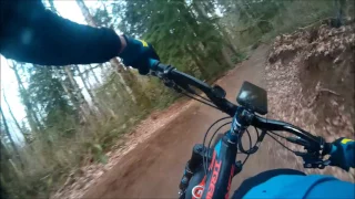 gravy train Duthie Hill Mountain Bike Park jump line