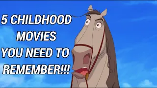 5 UNDERRATED MOVIES FROM OUR CHILDHOOD!