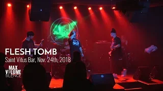 FLESH TOMB live at Saint Vitus Bar, Nov. 24th, 2018 (FULL SET)