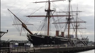 Portsmouth Historic Dockyard, HMS Warrior.