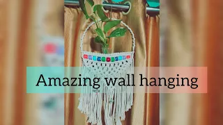 PLANT WALL HANGING|easy to make|#myfreetime|#artcraft