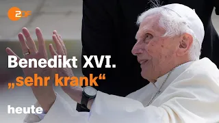 heute 19:00 Uhr vom 28.12.2022 Sorge um Benedikt XVI., PCK-Raffinerie Schwedt (українською)