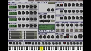 Aphex Twin's Stone in Focus sound on TAL Sampler