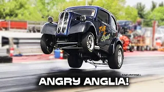 ANGRY ANGLIA! TUB N SQUIRT GASSER! MEAN SMOKY BURNOUTS! WILD WHEELS UP LAUNCHES! BYRON!