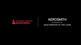 Aerosmith’s Surprise Announcement As 2020 MusiCares Person Of The Year