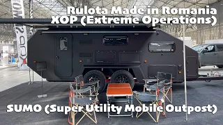 🇷🇴 Made in Romania | Rulota offroad XOP (Extreme Operations) SUMO (Super Utility Mobile Outpost)