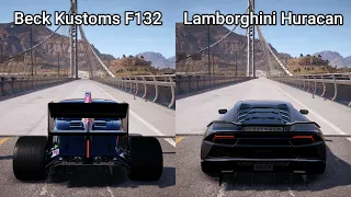 NFS Payback - Beck Kustoms F132 vs Lamborghini Huracan - Drag Race